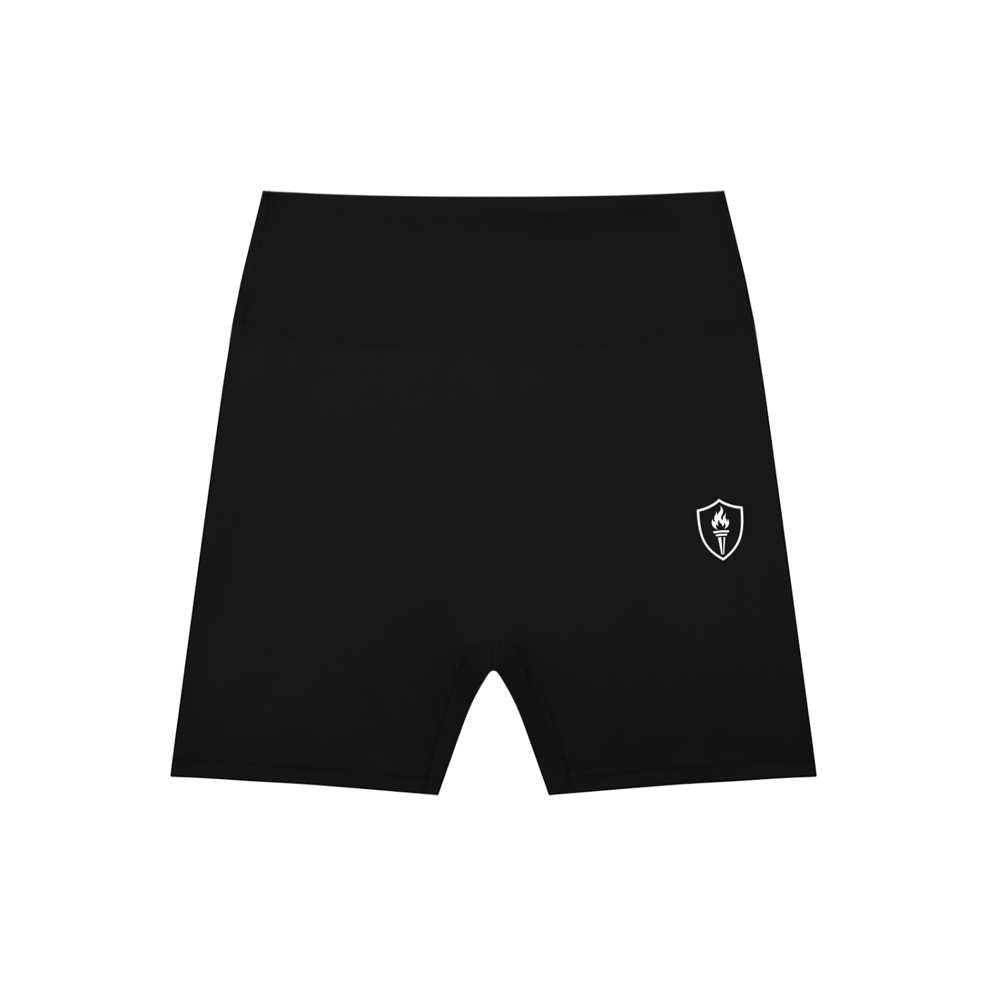 High-Waisted Blend Biker Shorts