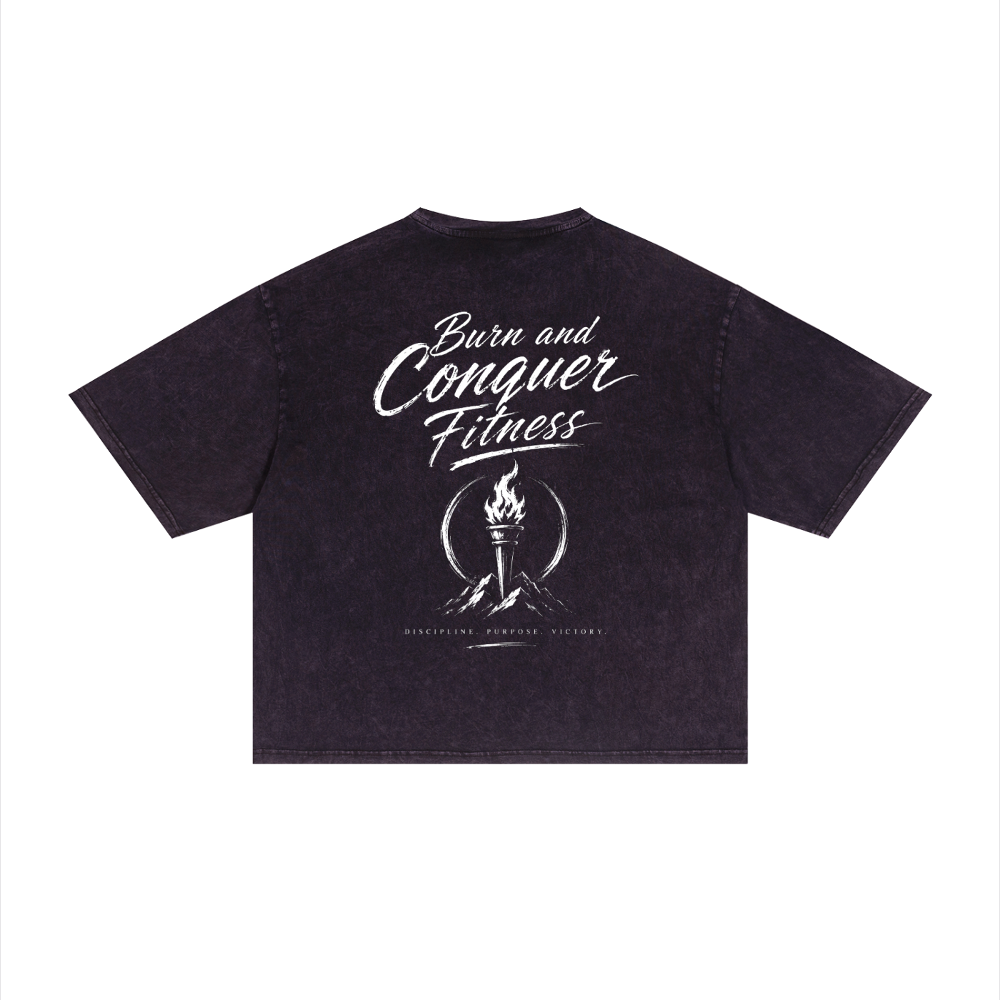 B&C Mineral Wash Boxy Graphic Tee