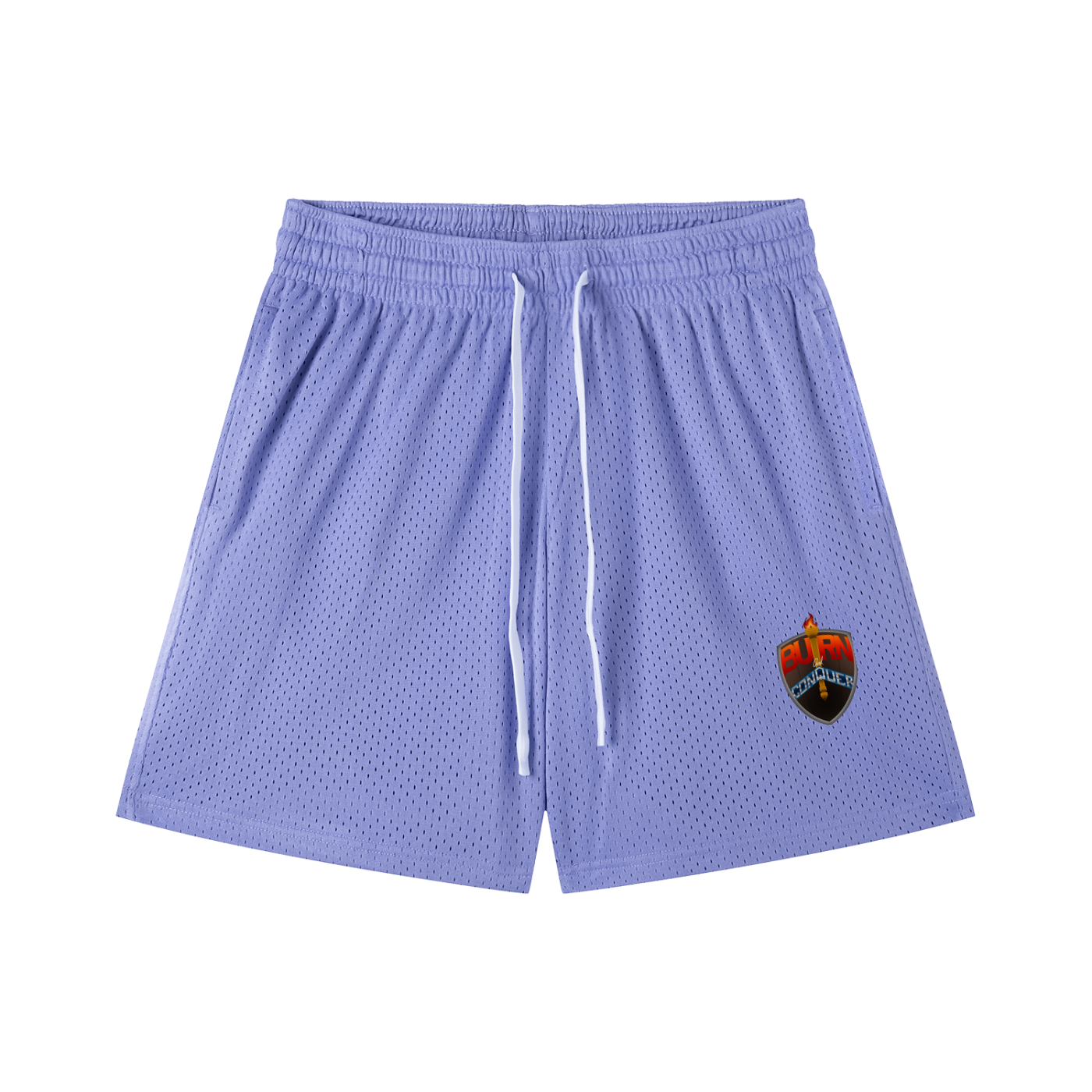 Vintage Mesh Drawstring Shorts