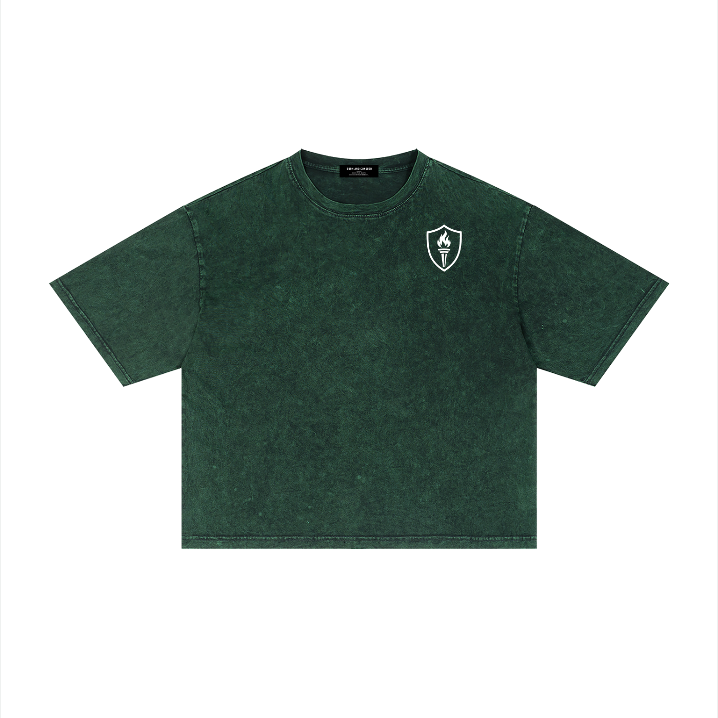 B&C Mineral Wash Boxy Graphic Tee