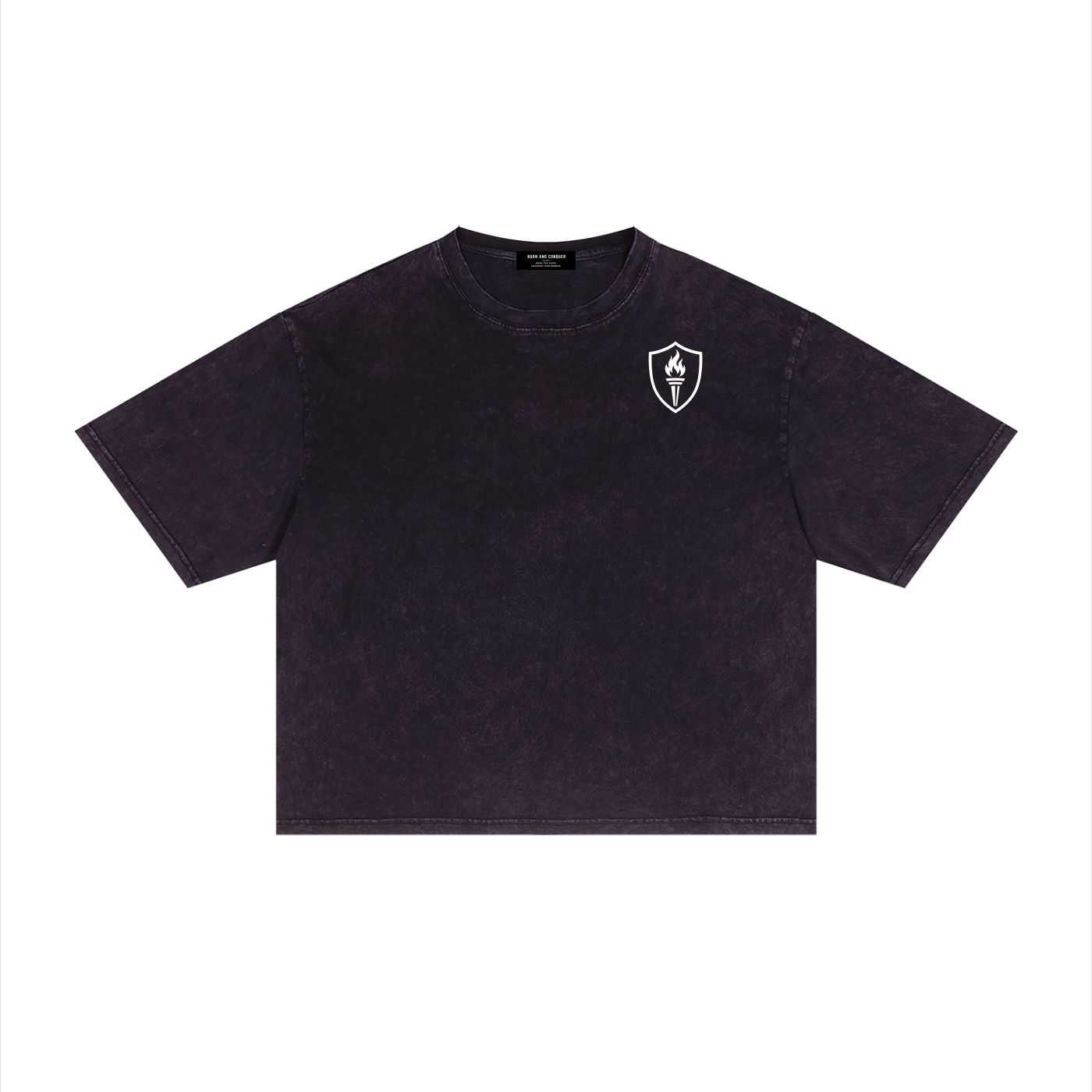 B&C Mineral Wash Boxy Graphic Tee