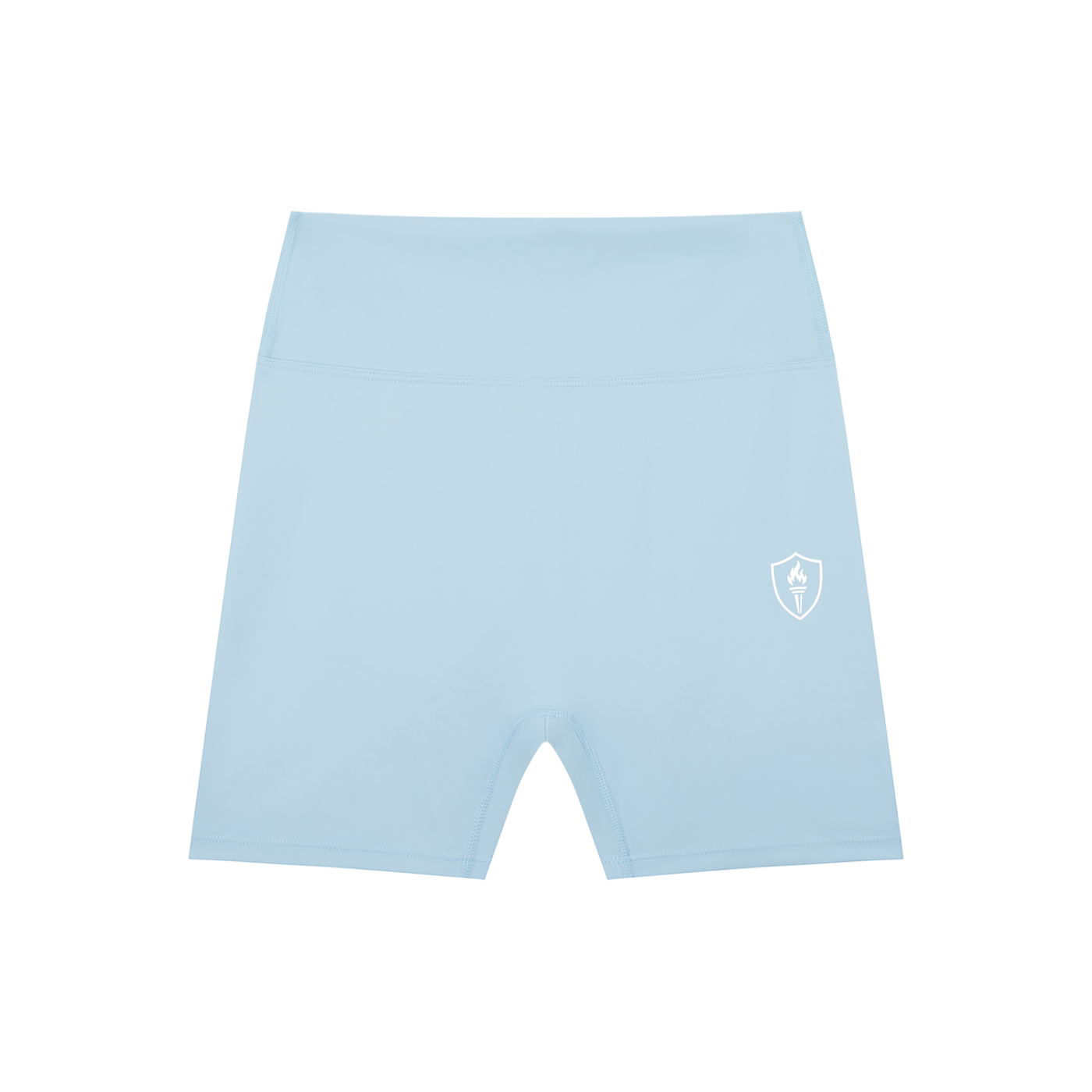 High-Waisted Blend Biker Shorts