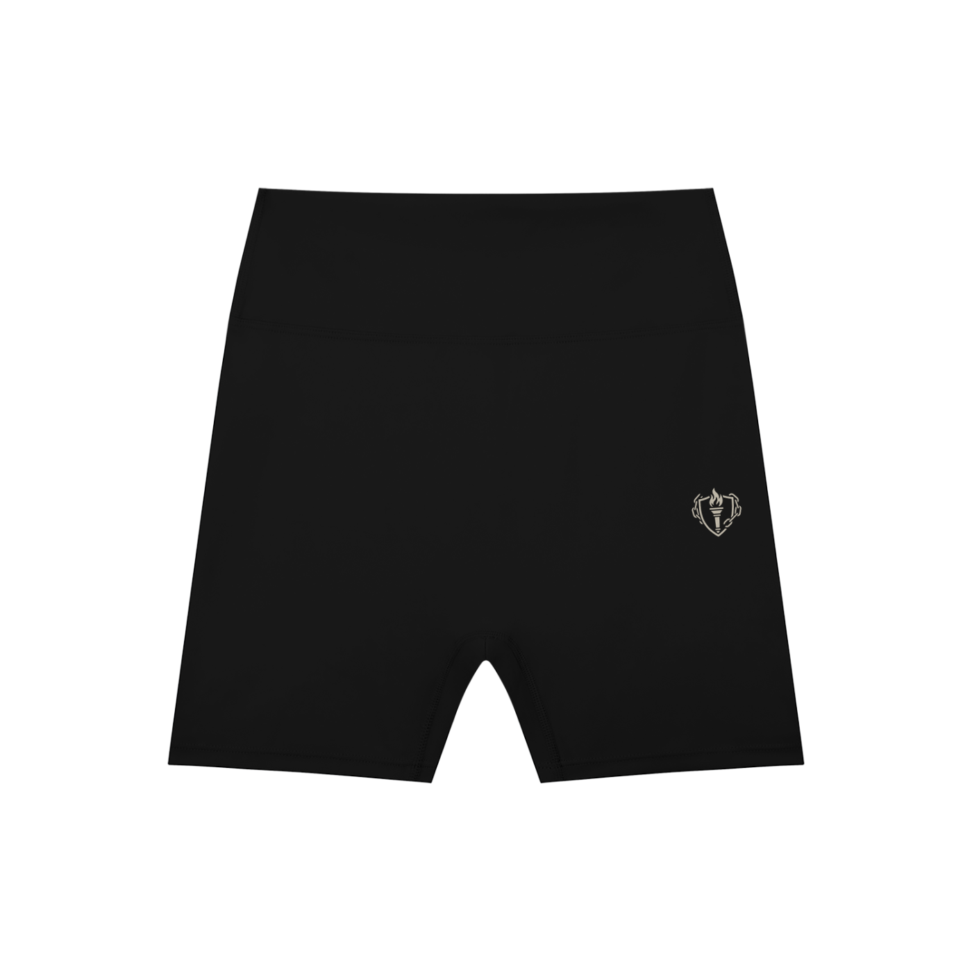 High-Waisted Blend Biker Shorts