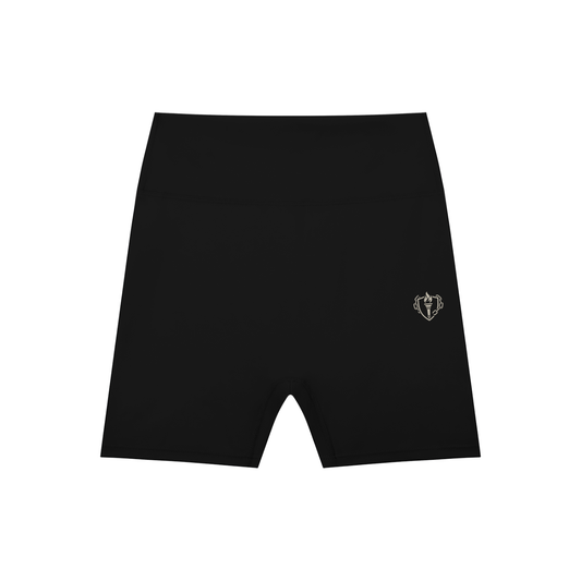 High-Waisted Blend Biker Shorts