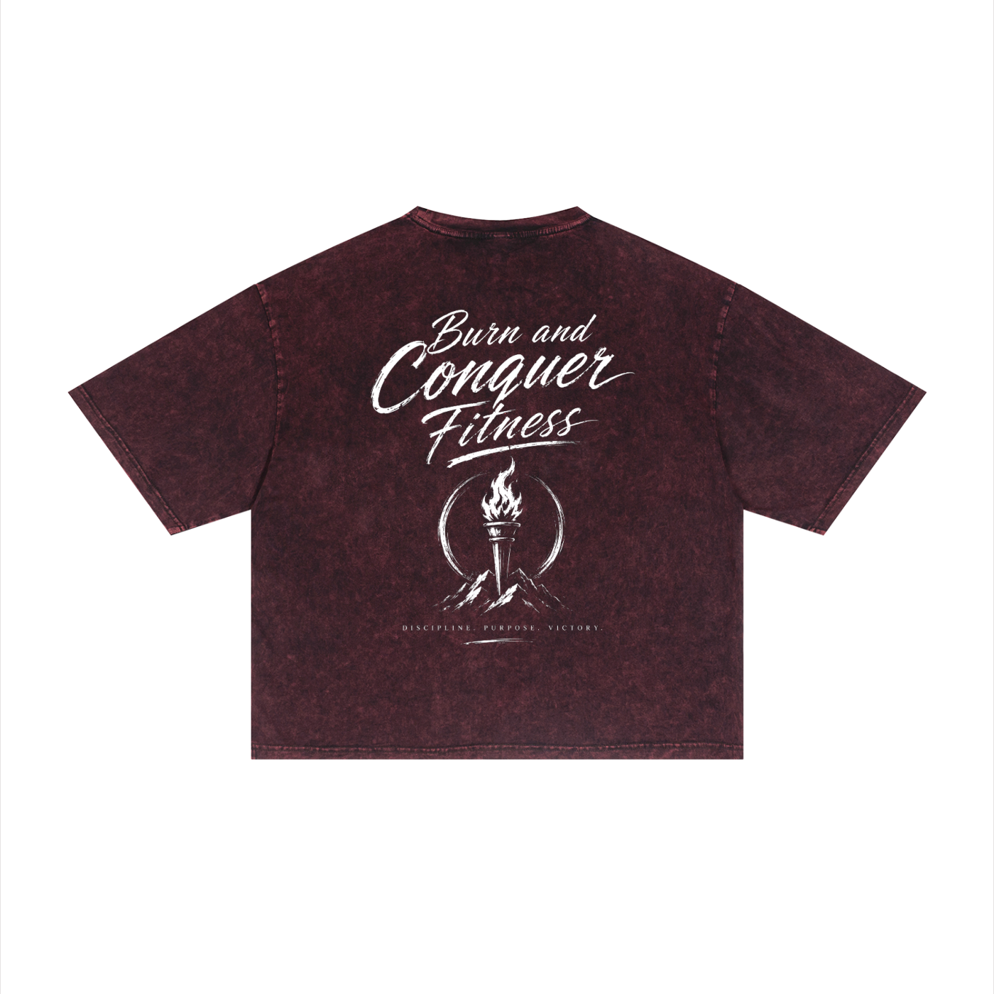 B&C Mineral Wash Boxy Graphic Tee